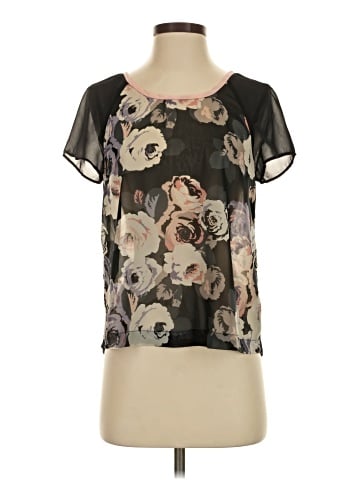 American Eagle Outfitters Short Sleeve Blouse (view 1)