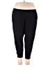 Torrid Solid Black Active Pants Size 4X Plus (4) - photo 1
