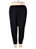 Torrid Solid Black Active Pants Size 4X Plus (4) - photo 2