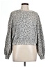 Zara Animal Print Gray Pullover Sweater Size L - photo 1