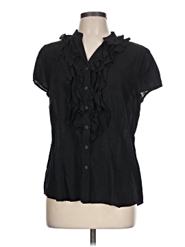 Van Heusen Short Sleeve Blouse