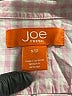 Joe Fresh Checkered-gingham Pink Long Sleeve Button-Down Shirt Size S - photo 7