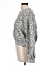 Zara Animal Print Gray Pullover Sweater Size L - photo 5
