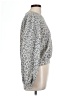Zara Animal Print Gray Pullover Sweater Size L - photo 4
