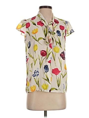 Maison d' Amelie Short Sleeve Blouse (view 1)