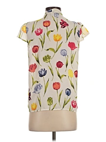 Maison d' Amelie Short Sleeve Blouse (view 2)