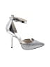 MICHAEL Michael Kors Metallic Silver Heels Size 8 - photo 1