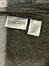 Chico's Gray Long Sleeve Blouse Size Lg (2) - photo 7