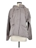 Athleta 100% Nylon Solid Gray Raincoat Size M - photo 1