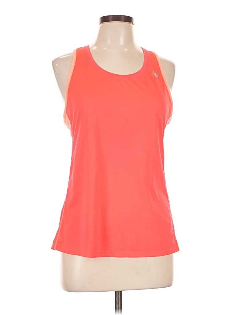 Pre-owned New Balance Active Tank Top In Orange