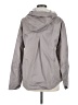 Athleta 100% Nylon Solid Gray Raincoat Size M - photo 2