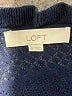 Ann Taylor LOFT 100% Cotton Blue Sweater Vest Size S - photo 7