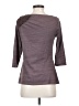 Deletta Gray 3/4 Sleeve Top Size XS - photo 2