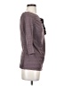 Deletta Gray 3/4 Sleeve Top Size XS - photo 4