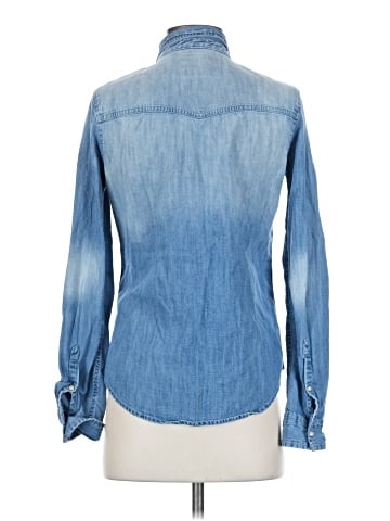 Abercrombie & Fitch Long Sleeve Button-Down Shirt (view 2)