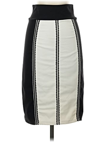 Bebe Faux Leather Skirt (view 1)
