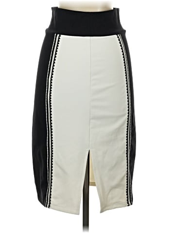 Bebe Faux Leather Skirt (view 2)