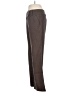 AB Studio Chevron-herringbone Brown Dress Pants Size 2 - photo 5