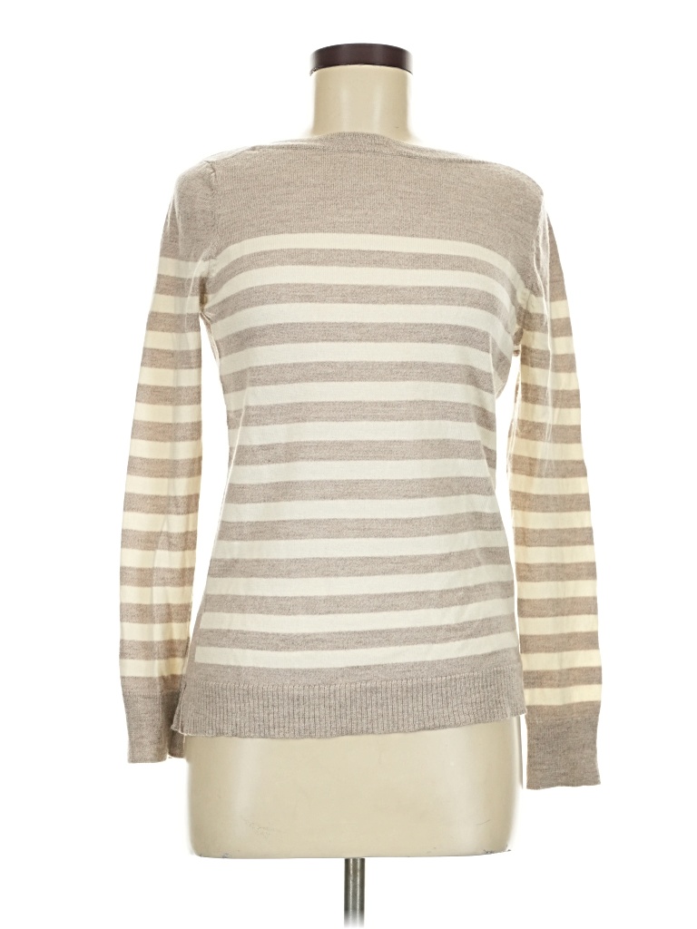 Pre-owned Talbots Wool Sweater In Tan