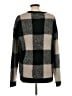 Lucky Brand Checkered-gingham Black Pullover Sweater Size L - photo 2