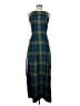 Assorted Brands Plaid Blue Casual Dress Size 8 - photo 1