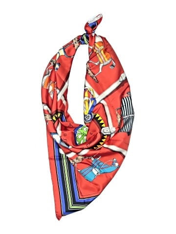 Hermès Silk Couvertures et Tenues de Jour Scarf 90 (view 1)
