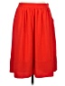 Lila Rose 100% Polyester Solid Red Casual Skirt Size 4 - photo 1