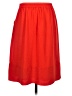 Lila Rose 100% Polyester Solid Red Casual Skirt Size 4 - photo 2
