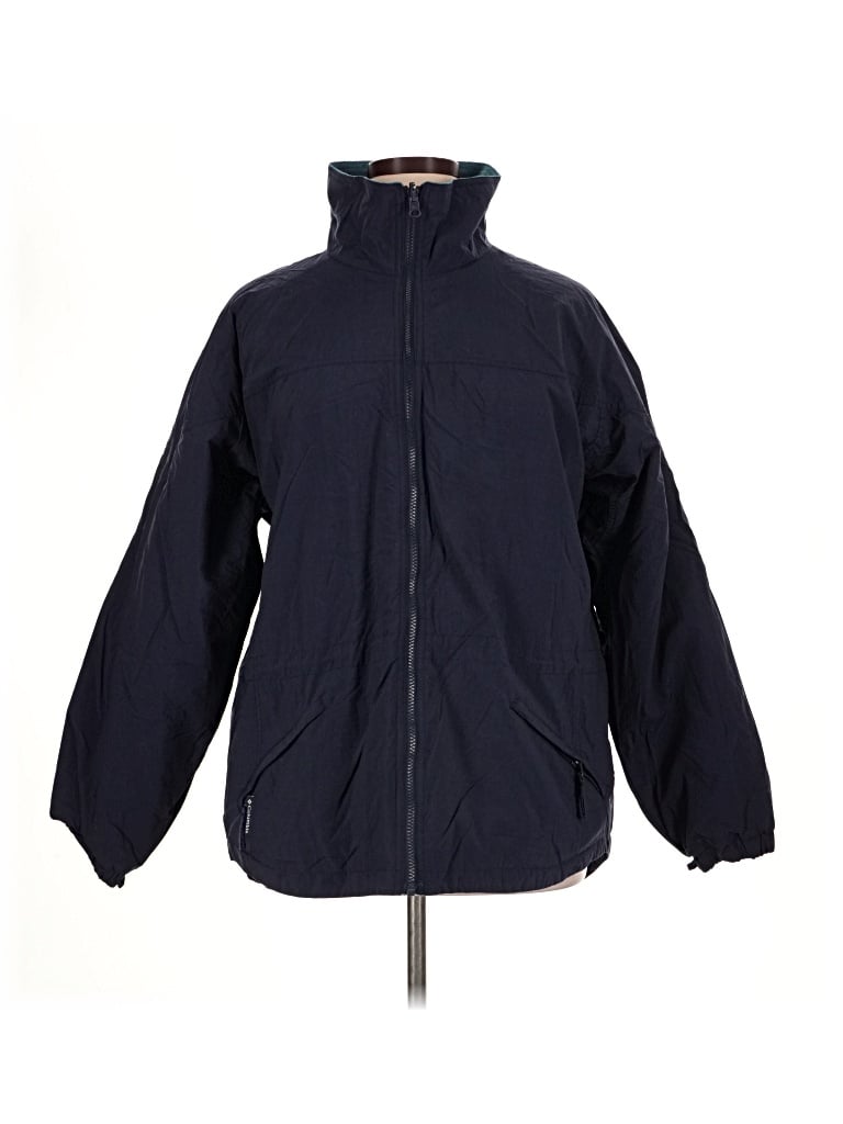Pre-owned Columbia Snow Jacket In Blue