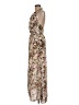 Guess 100% Polyester Floral Tan Casual Dress Size M - photo 5