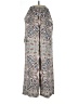Splendid 100% Viscose Paisley Silver Ivory Casual Pants Size M - photo 1