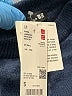Uniqlo 100% Wool Paisley Blue Wool Pullover Sweater Size S - photo 7