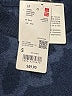 Uniqlo 100% Wool Paisley Blue Wool Pullover Sweater Size S - photo 8
