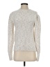 Ann Taylor Metallic Ivory Turtleneck Sweater Size XS - photo 1