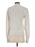 Ann Taylor Metallic Ivory Turtleneck Sweater Size XS - photo 2