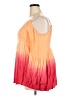 Torrid 100% Elastic Orange 3/4 Sleeve Blouse Size 3X Plus (3) - photo 5
