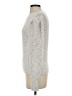 Ann Taylor Metallic Ivory Turtleneck Sweater Size XS - photo 5