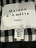 Maison d' Amelie Houndstooth Gray Blazer Size L - photo 6