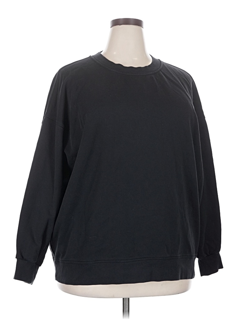 Pre-owned Lululemon Athletica Sweatshirt In Black