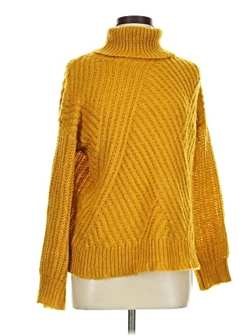Hem & Thread Turtleneck Sweater (view 1)