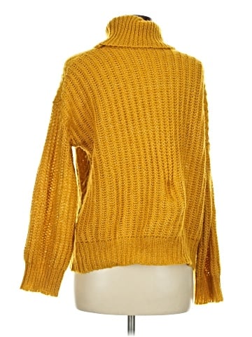Hem & Thread Turtleneck Sweater (view 2)