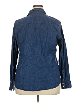 J.Crew Factory Store Long Sleeve Button-Down Shirt (view 2)