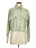 Know One Cares Green Long Sleeve Blouse Size M - photo 1