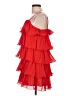 Sincerely Jules 100% Polyester Red Cocktail Dress Size L - photo 5