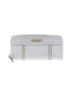 MICHAEL Michael Kors 100% Leather White Silver Leather Wallet One size - photo 1