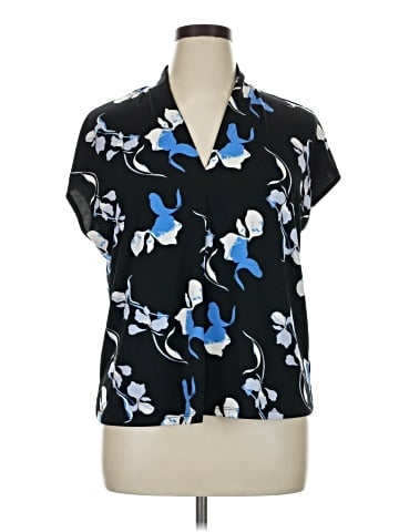 Nine West Short Sleeve Blouse (view 1)