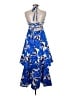 Milly Blue Cocktail Dress Size 8 - photo 2