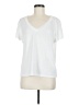 Gap 100% Cotton White Short Sleeve Top Size M - photo 1