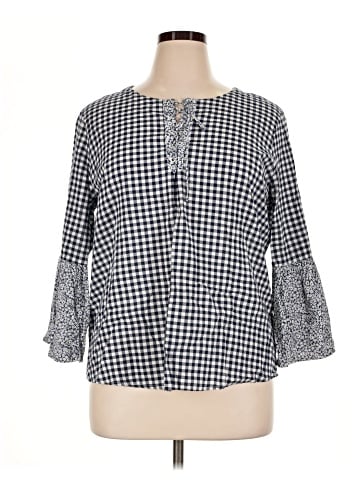 St. John's Bay 3/4 Sleeve Blouse (view 1)