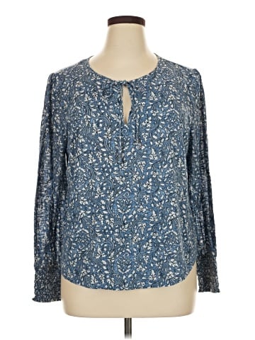 Lucky Brand Long Sleeve Blouse (view 1)